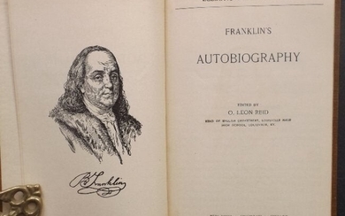 Autobiography of Benjamin Franklin, Reid Ed. 1910