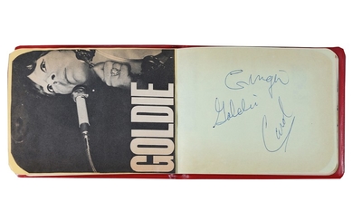 Autograph Album.- 1960s Musicians