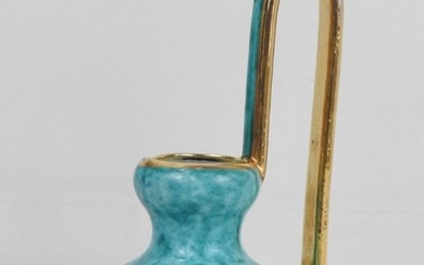 BLOIS - Gaston BRUNEAU BALON (1881-1955): Earthenware vase...