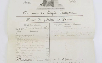 BONAPARTE (Napoléon, 1769-1821)