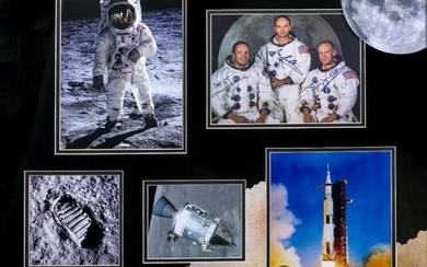 BUZZ ALDRIN, NEIL ARMSTRONG, MICHAEL COLLINS SIGNATURES to an...