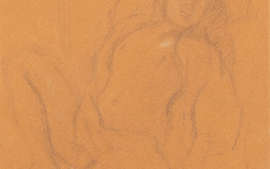 Balthus (Parigi 1908 - Rossinière 2001) Nude, 1971