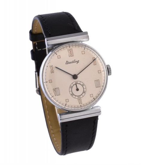 Breitling,Stainless steel wrist watch