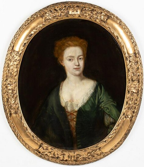 British School, Portrait of a Woman, 18th Century