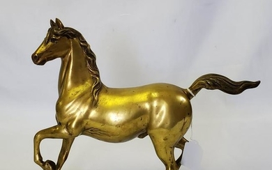 Bronze Horse Figure w/Chinese Hallmark