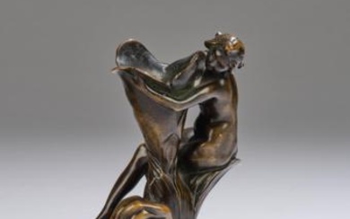 A bronze group: "Contes de Fée, Joaquin Anglés Cane (?), c. 1900