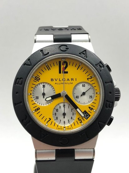 Bvlgari - Aluminium Chronograph Limited edition - AC 38 TA "NO RESERVE PRICE" - Men - 2000-2010