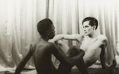 CARL VAN VECHTEN (1880-1964) Two nude figures, seated
