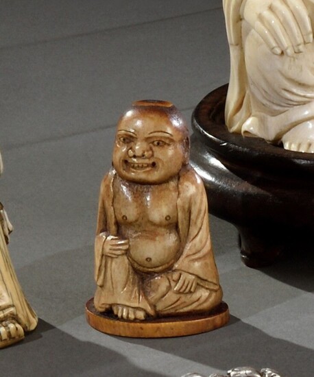 CHINE - XVIIIe siècle Bouddha assis, sujet... - Lot 231 - De Baecque et Associés