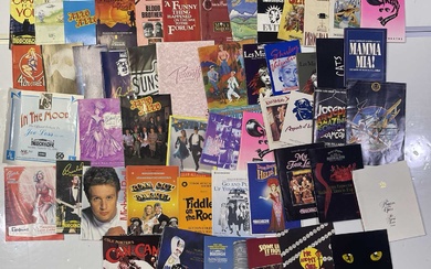 COLLECTION OF THEATRICAL PROGRAMMES - 1960S-00S INC WINGS 1970S.