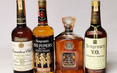 Canadian Club, Seagram's, Scoth Whisky