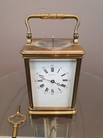 Carriage clock - Brass - circa 1900