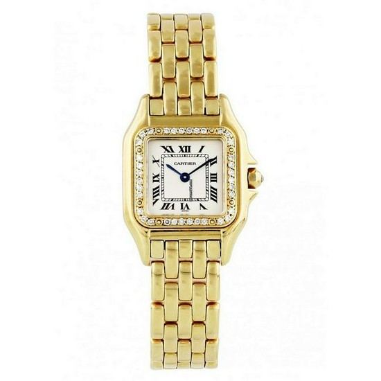 Cartier Panthere 1280 Yellow Gold Watch