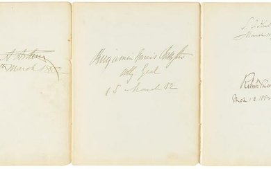 Chester A. Arthur and Cabinet Signatures