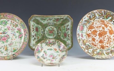 Chinese Famille Canton Porcelain Wares