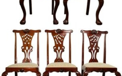 Chippendale Style Dining Chair Set