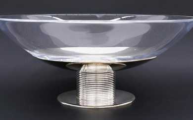Christofle K+T Crystal Centerpiece Bowl