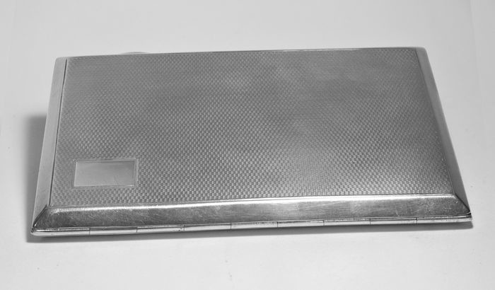 Cigarette case - .925 silver - England - First half 20th century