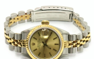 Classic Rolex 18Kt & Stainless Date Watch