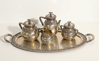Coffee and tea service - Silver