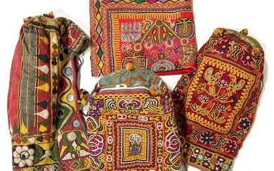 Collection of hoods and bonnets, India and the Indian subcontinent