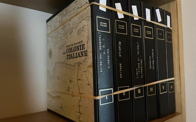 Colonie Italiane i 6 Album GBE +custodie delle Colonie ed...