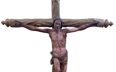 Crucifix - Wood - Mid 17th century