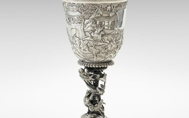 Cum Wo, Chinese export goblet