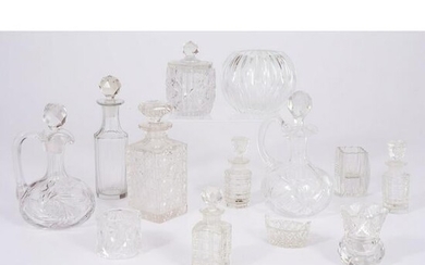 Cut Glass Tablewares and Accessories
