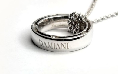 Damiani - 18 kt. White gold - Necklace with pendant - Diamonds