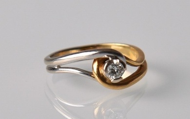 Damiani Ring - White gold, Yellow gold Diamond