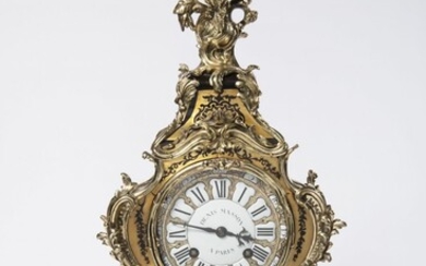 Denis Masson (???? - 1784) A LOUIS XV MANTEL CLOCK