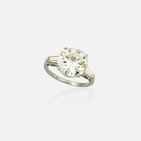 Diamond ring, 6.17 cts