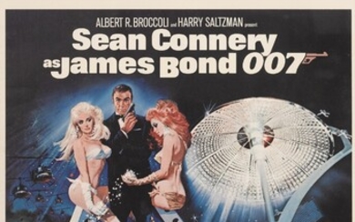 Diamonds are Forever (1971), poster, US