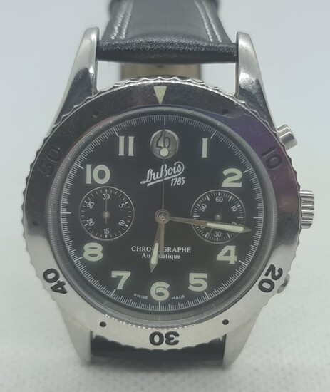 DuBois 1785 - Stahlchronograph - Datum - Kal. Eta 2824-2 Y 3 - Limited Nr. 97/399 - Men - Schweiz 1990