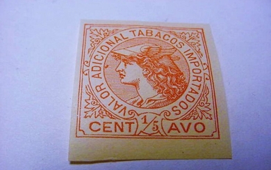 EARLY IMPORTED TOBACCO STAMP