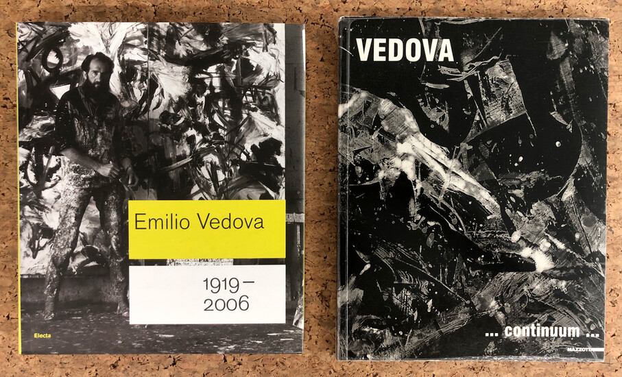 EMILIO VEDOVA - Lotto unico di 2 catalogh