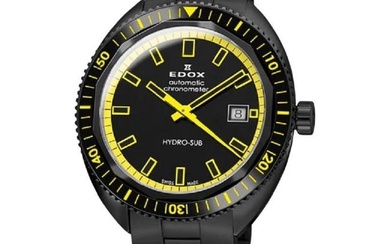 Edox Hydro-Sub Date Chronometer Men's