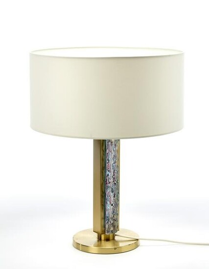 Esperia Table lamp. Poggibonsi, 1970s. Brass