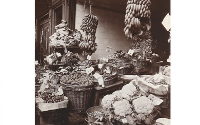 Eugène Atget (French, 1857-1927) / Berenice Abbott (American, 1898-1991), Boutique de Fruits