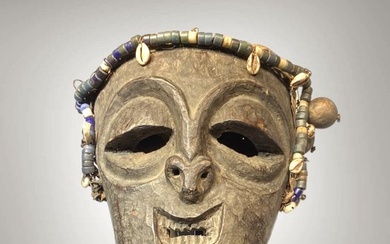 Exceptional Mbangani Mask - circumcision fetish mask - DR Congo
