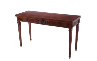 FLIP TOP CONSOLE DINING TABLE LOUIS 1940.