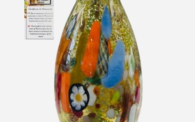 Filippo Maso - Vase - Murano glass and millefiori murrine