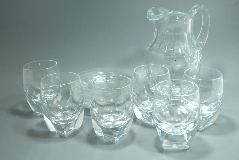 For People In the Know! Decorative Drinking Set made of Crystal Glass made by Moser