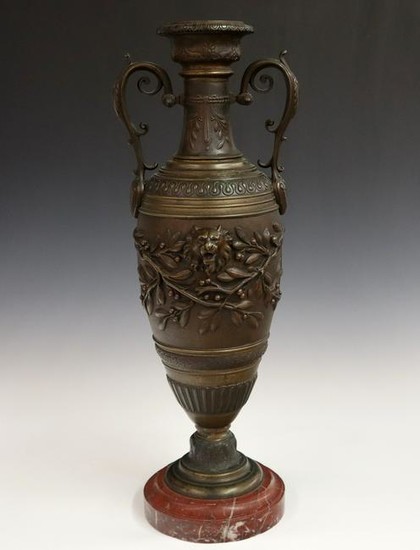 French Bronze Urn