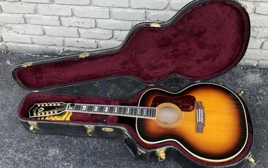 GUILD F 412 ACOUSTIC GUITAR, FROM LOCAL ESTATE OF A