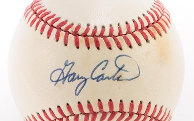 Gary Carter Signed National League Baseball COA