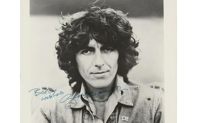 George Harrison Signed Photograph