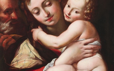 Giulio Cesare Procaccini, attributed to - The Holy Family