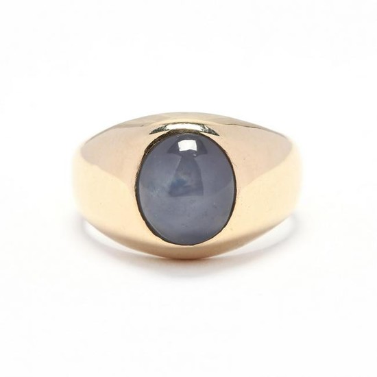 Gold and Star Sapphire Ring